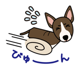 iinu - Miniature Bull Terrier sticker #9597090
