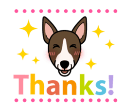 iinu - Miniature Bull Terrier sticker #9597099