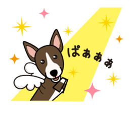 iinu - Miniature Bull Terrier sticker #9597100