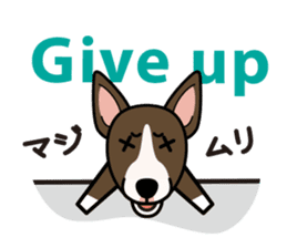 iinu - Miniature Bull Terrier sticker #9597101