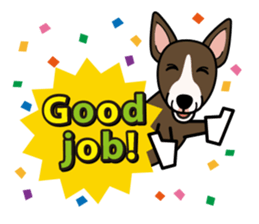 iinu - Miniature Bull Terrier sticker #9597104