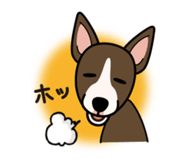iinu - Miniature Bull Terrier sticker #9597108