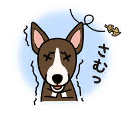 iinu - Miniature Bull Terrier sticker #9597110