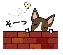 iinu - Miniature Bull Terrier sticker #9597111