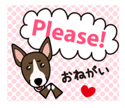 iinu - Miniature Bull Terrier sticker #9597115