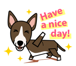 iinu - Miniature Bull Terrier sticker #9597119
