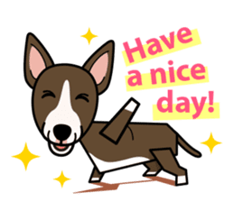 iinu - Miniature Bull Terrier sticker #9597119