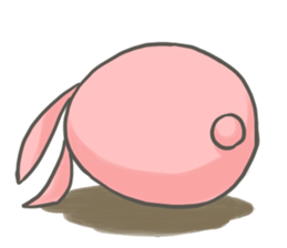 Animal egg Usatama! sticker #9597210