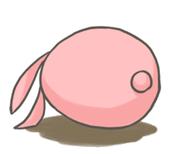 Animal egg Usatama! sticker #9597210