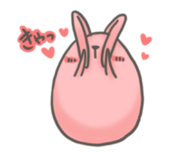 Animal egg Usatama! sticker #9597218