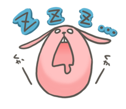 Animal egg Usatama! sticker #9597227