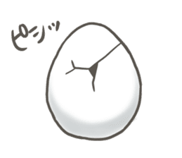 Animal egg Usatama! sticker #9597236