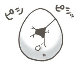 Animal egg Usatama! sticker #9597237