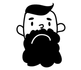 A Cute Hipster sticker #9597521