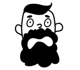 A Cute Hipster sticker #9597522