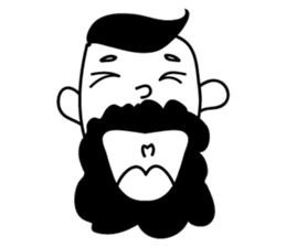 A Cute Hipster sticker #9597526