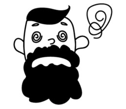 A Cute Hipster sticker #9597536