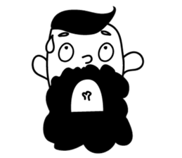 A Cute Hipster sticker #9597537