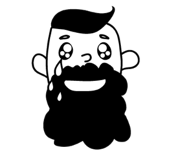 A Cute Hipster sticker #9597538