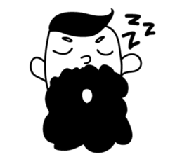 A Cute Hipster sticker #9597541