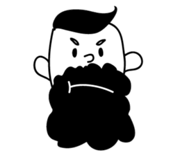 A Cute Hipster sticker #9597546