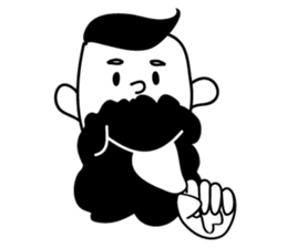 A Cute Hipster sticker #9597548