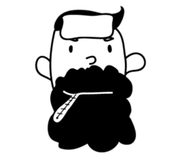 A Cute Hipster sticker #9597549