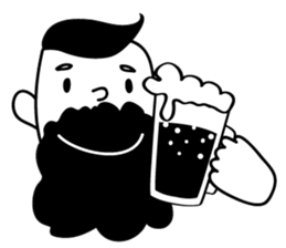 A Cute Hipster sticker #9597551