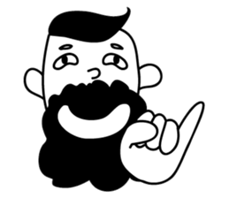 A Cute Hipster sticker #9597555