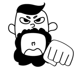 A Cute Hipster sticker #9597556