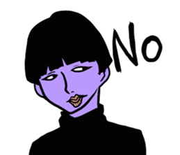 Colorful humans sticker #9598322