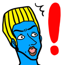 Colorful humans sticker #9598328