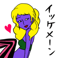 Colorful humans sticker #9598340