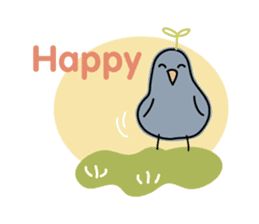 Birds in the happy days sticker #9598459