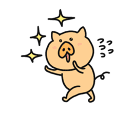 Neko-Buta Pon-chan 2 sticker #9598813