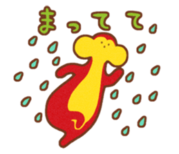 Rough monkeys sticker #9599620