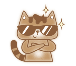 Cocoa Cat sticker #9599725