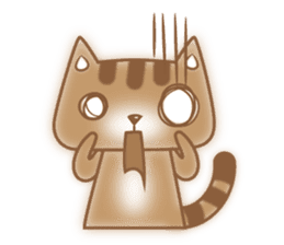 Cocoa Cat sticker #9599748