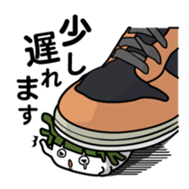 Walking Weed 1 sticker #9599845