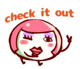 Madam Yagami Sticker English sticker #9600249