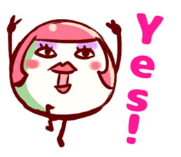 Madam Yagami Sticker English sticker #9600250