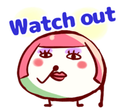 Madam Yagami Sticker English sticker #9600264