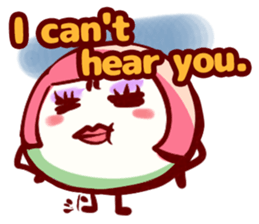 Madam Yagami Sticker English sticker #9600267