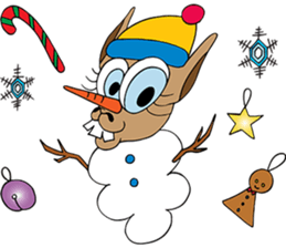 Paki-chan Winter Edition sticker #9600598