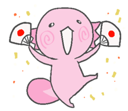 Axolotl and friends Sticker 6 sticker #9601777