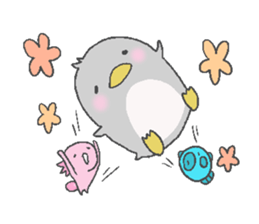 Axolotl and friends Sticker 6 sticker #9601778