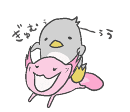 Axolotl and friends Sticker 6 sticker #9601780