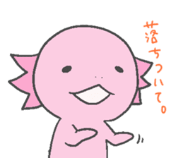 Axolotl and friends Sticker 6 sticker #9601788