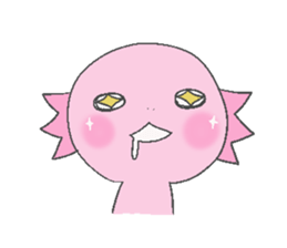 Axolotl and friends Sticker 6 sticker #9601790