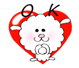 looselight Dog sticker #9601950